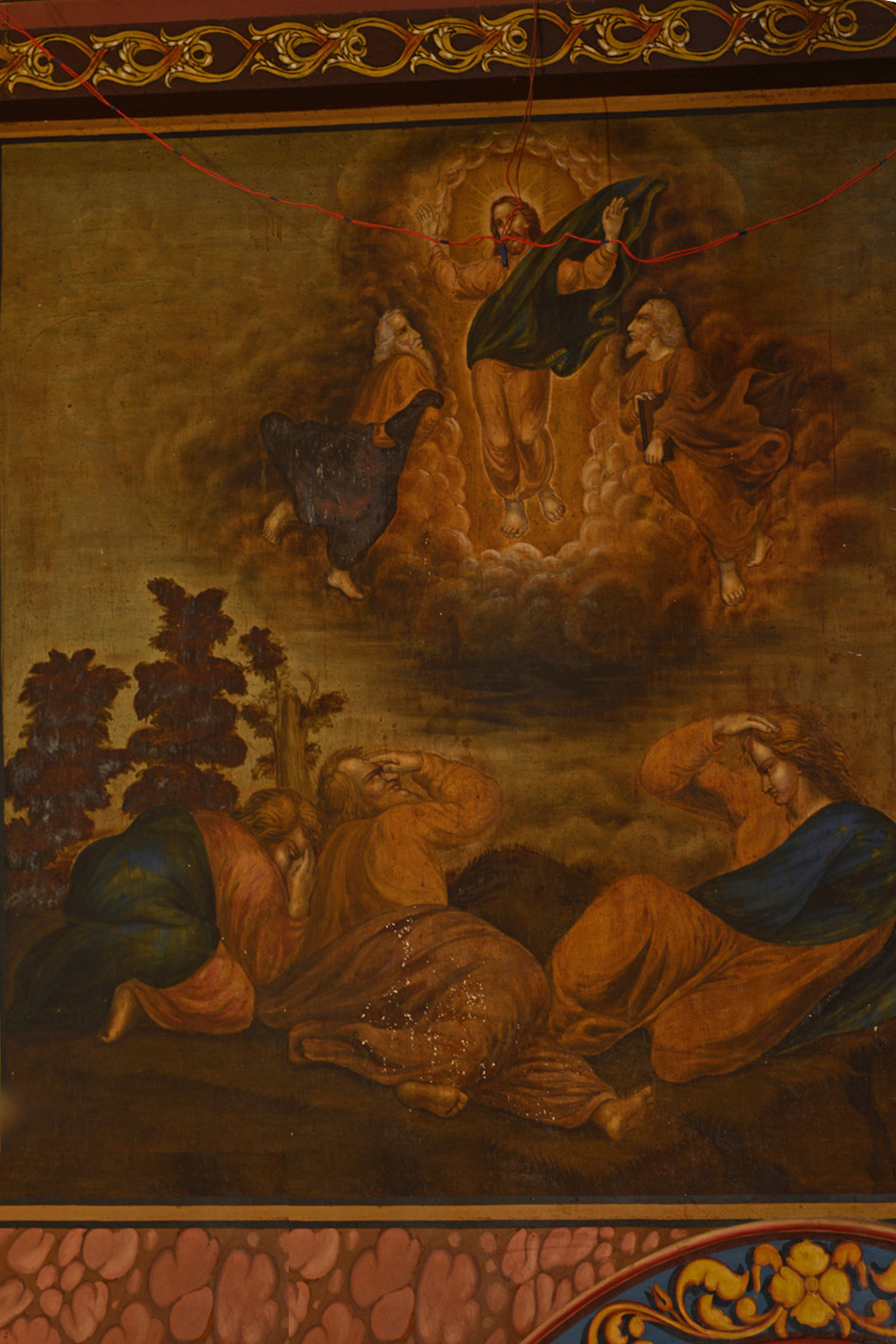 A mural of Jesus Resurrection 